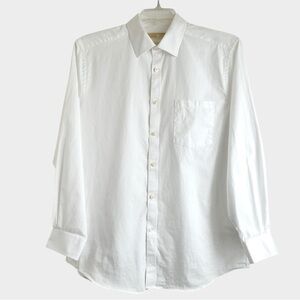✨ MICHAEL Michael Kors White Button Down Slim Fit Dress Shirt | Size 16.5 32/33